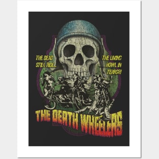 The Death Wheelers 1973 Posters and Art